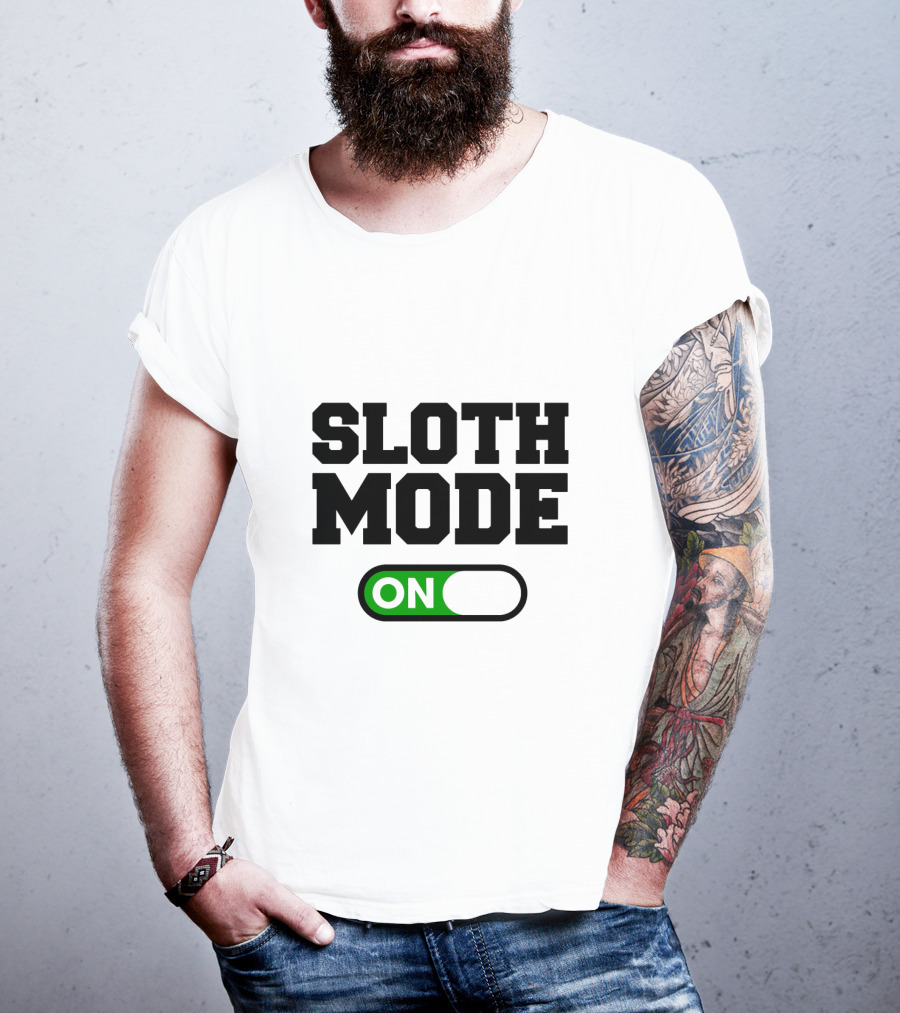 Sloth Mode On Funny Switch T-Shirt