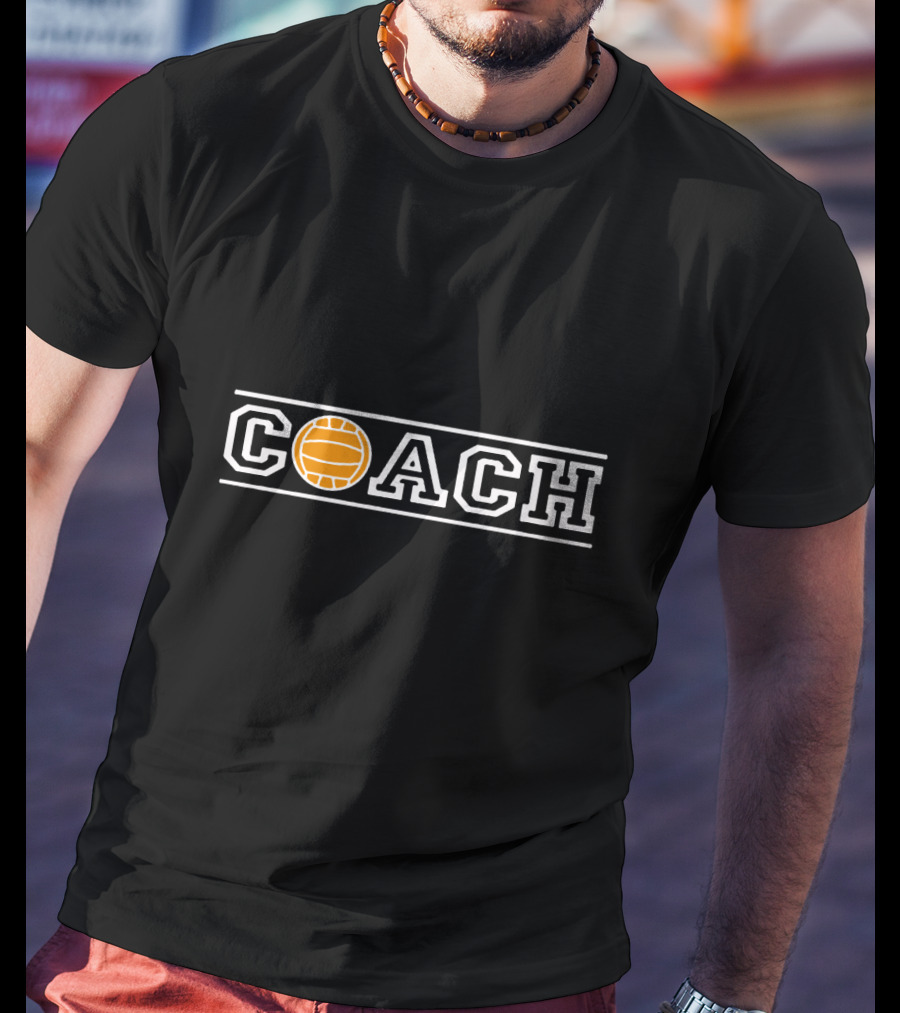 Coach Volleyball Ball T-Shirt