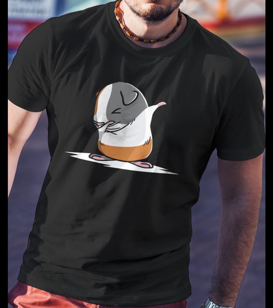 Adorable Guinea Pig Doing The Dab Dance Pose T-Shirt