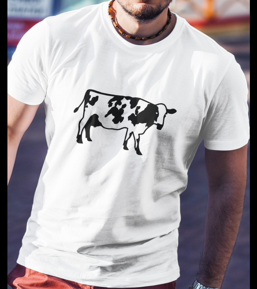 Farm Animals Cow Silhouette Classic T-Shirt
