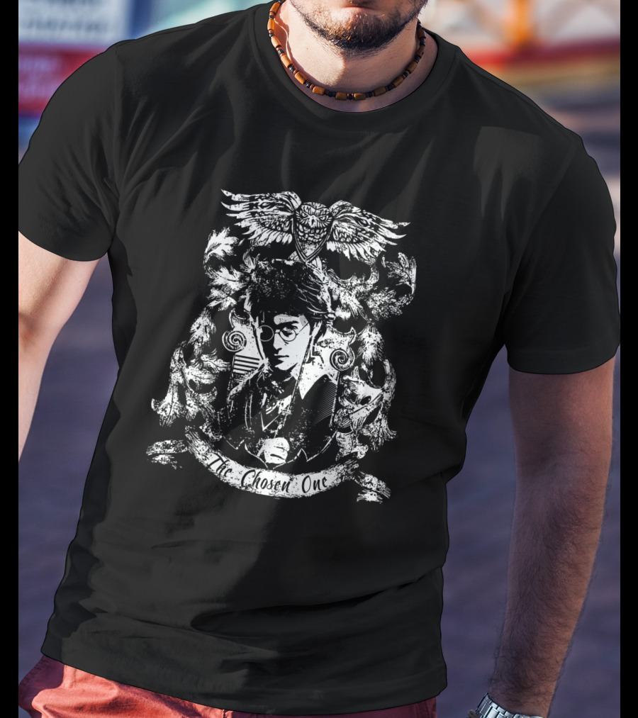 Owl The Chosen One Heraldic Crest T-Shirt