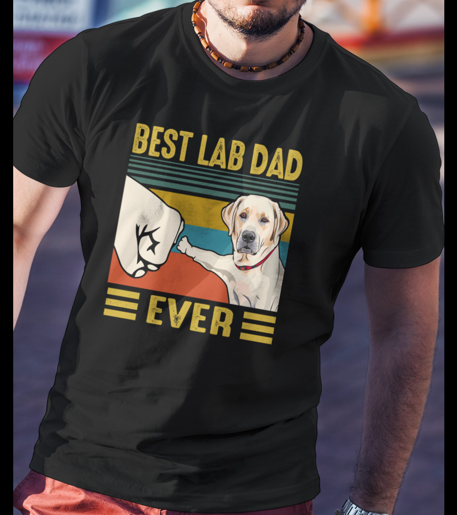 Best Lab Dad Ever T-Shirt
