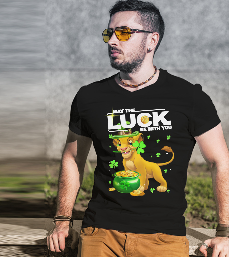 MAY THE LUCK BE WITH YOU Simba Luck T-Shirt