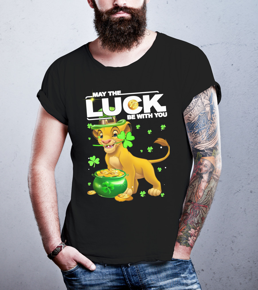 MAY THE LUCK BE WITH YOU Simba Luck T-Shirt