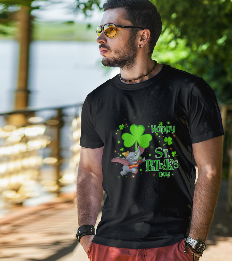 Happy St. Patrick's Day Dumbo T-Shirt