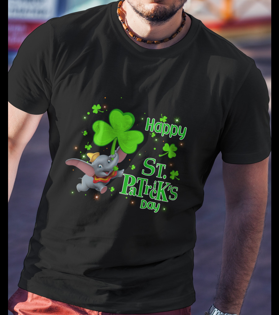 Happy St. Patrick's Day Dumbo T-Shirt