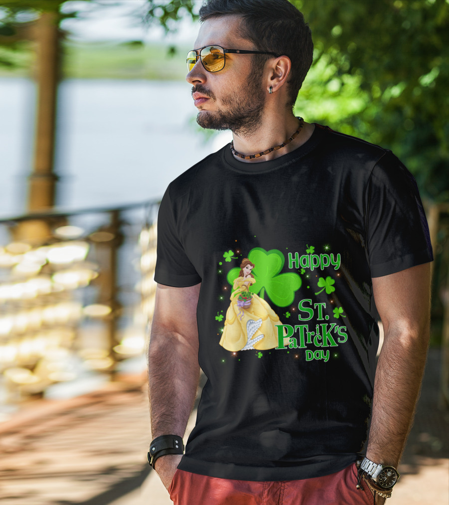 Happy St. Patrick's Day Belle Clover T-Shirt