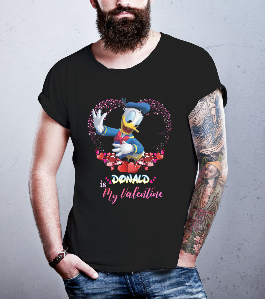 Donald Is My Valentine T-Shirt
