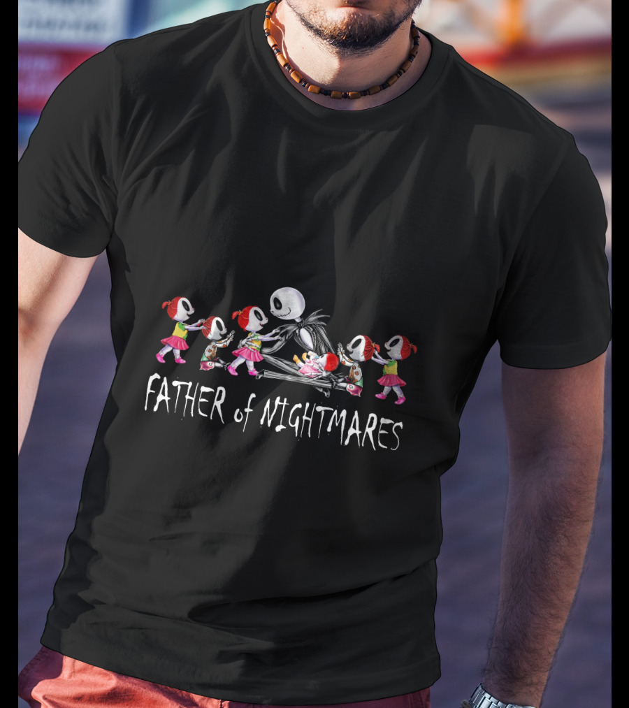 Father Of Nightmares Creepy Doll Girls T-Shirt