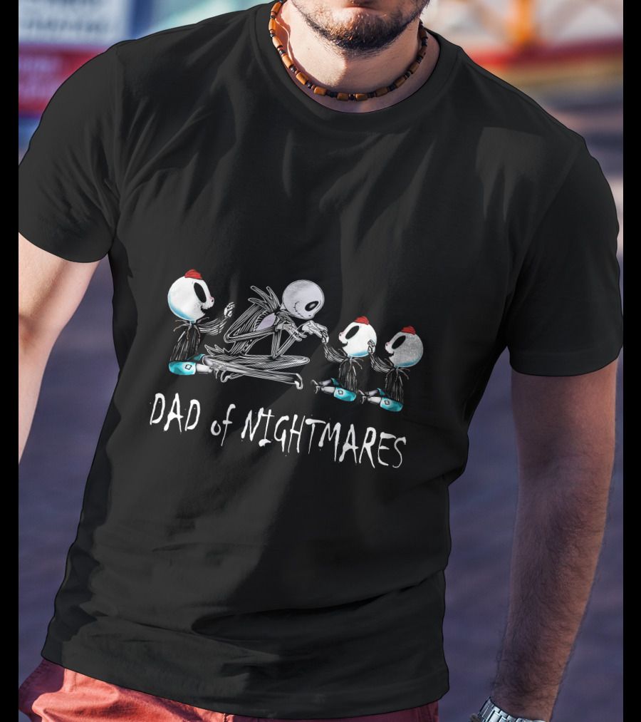 Dad Of Nightmares With 3 Boys T-Shirt