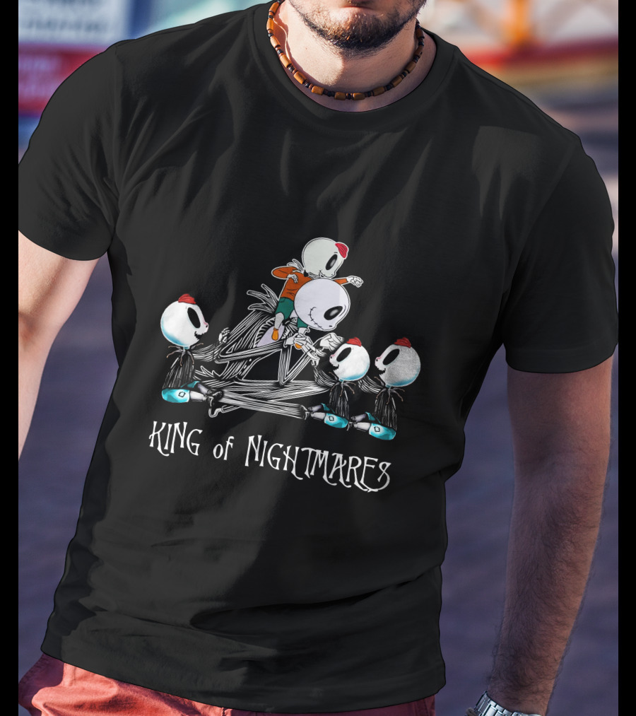 King Of Nightmares Skull Boys Adventure T-Shirt