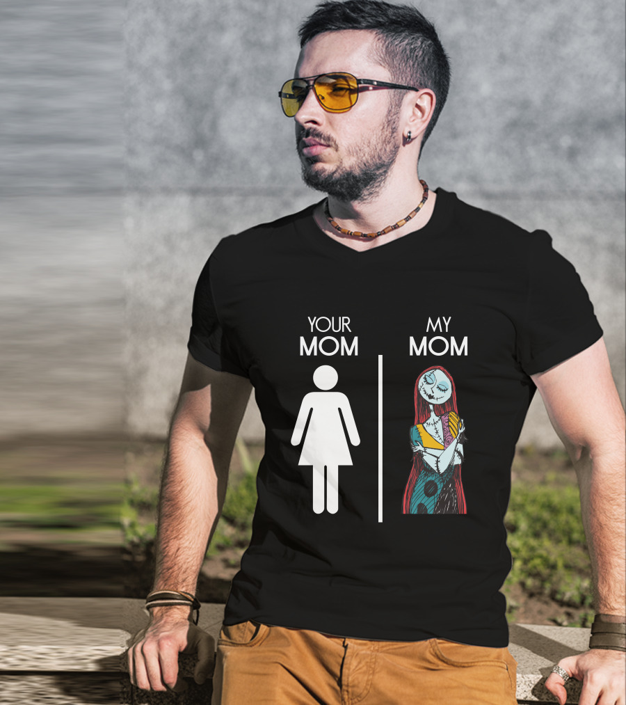 Your Mom My Mom Nightmare Before Christmas Sally T-Shirt