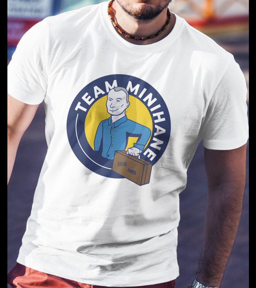 Team Minihane Steve Jared Retro T-Shirt