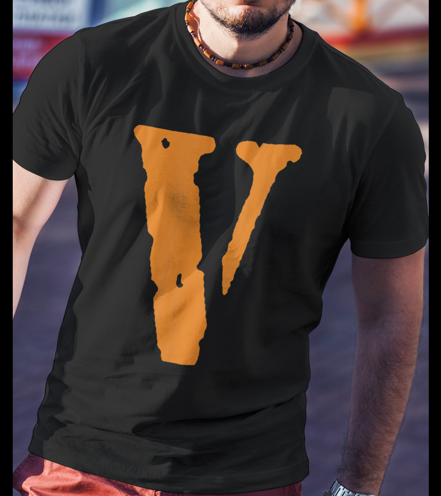 Orange V Icon V.LONE Branding T-Shirt