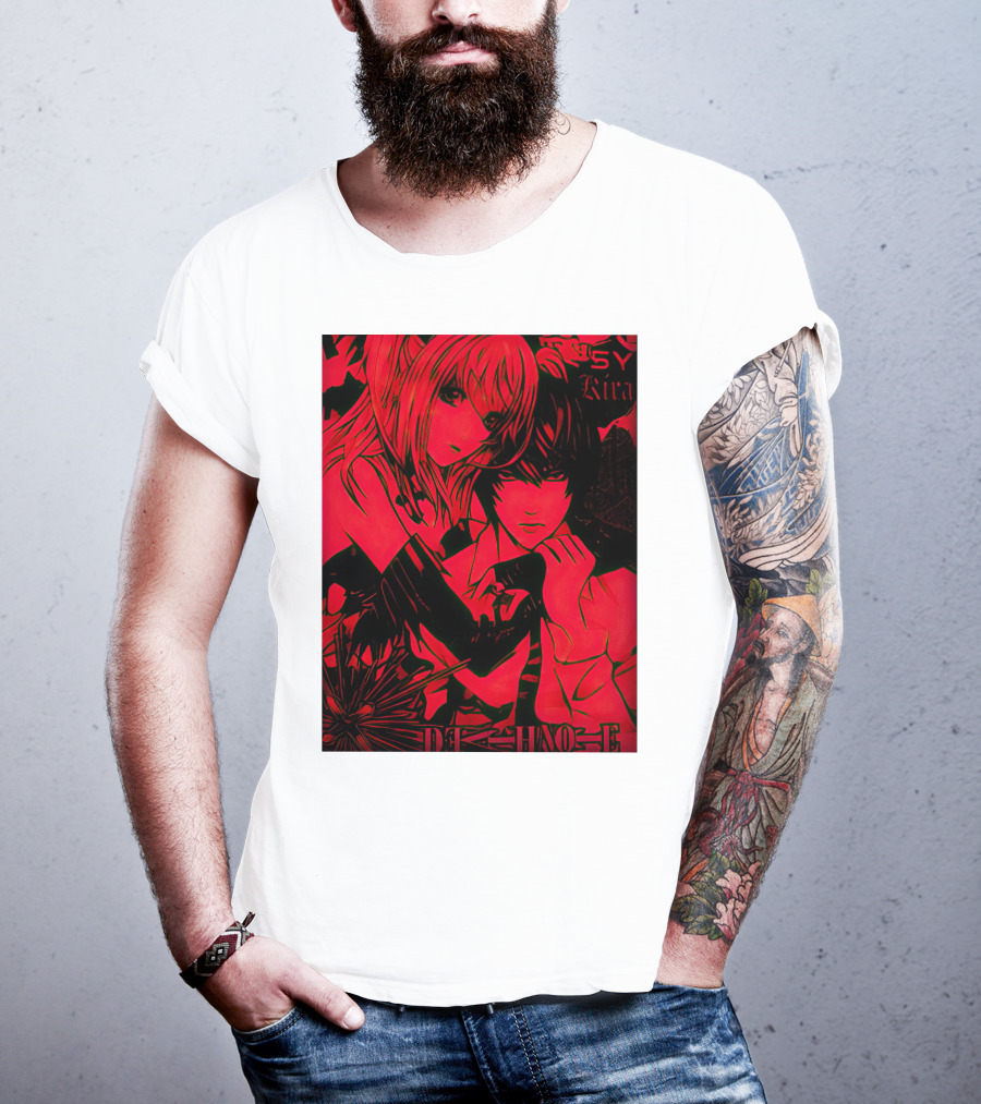 DEATH NOTE Misa Kira Gloom Tomb Shop T-Shirt
