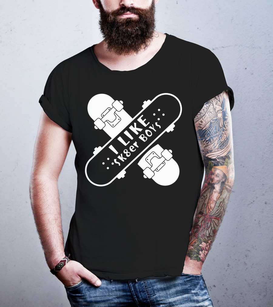 I Like Sk8er Boys T-Shirt