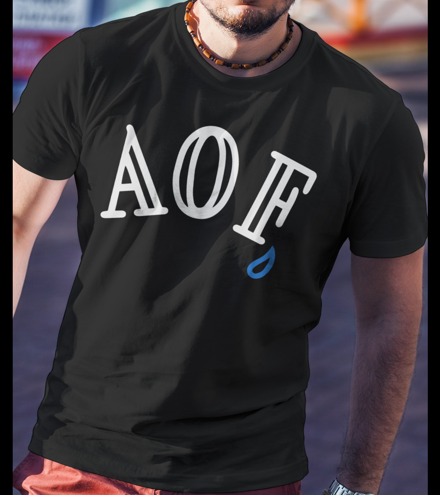 AOF Blue Teardrop Alexisonfire Merch T-Shirt