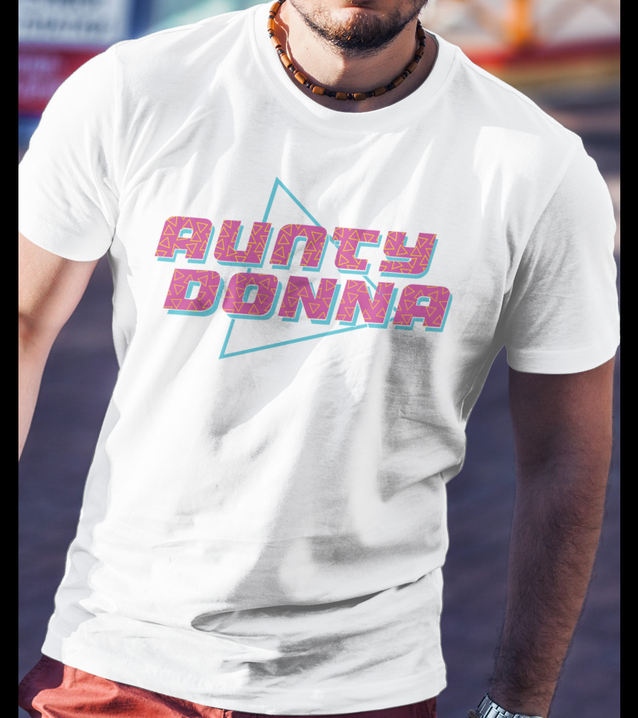 Aunty Donna Retro Geometric T-Shirt