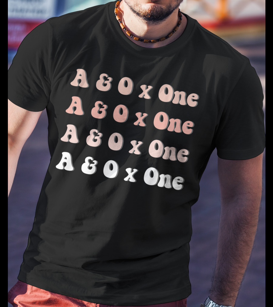 A And Ox One Repeated T-Shirt