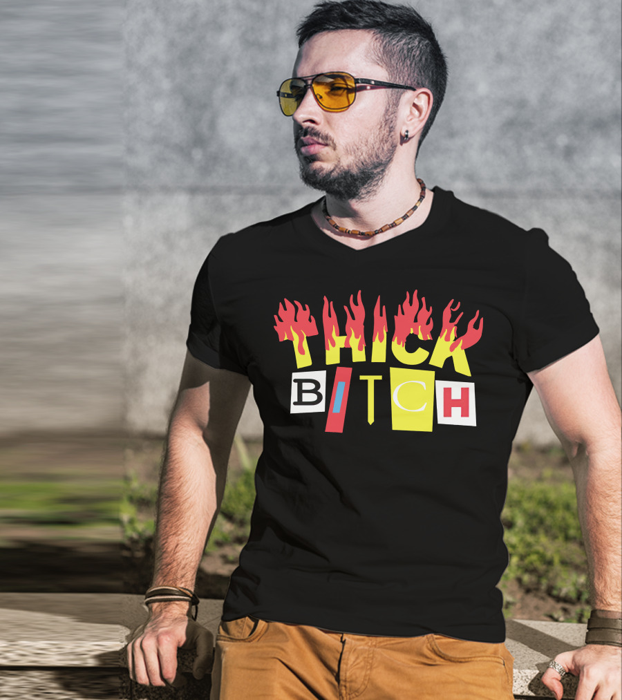 THICK BITCH Bebe Rexha Merch T-Shirt