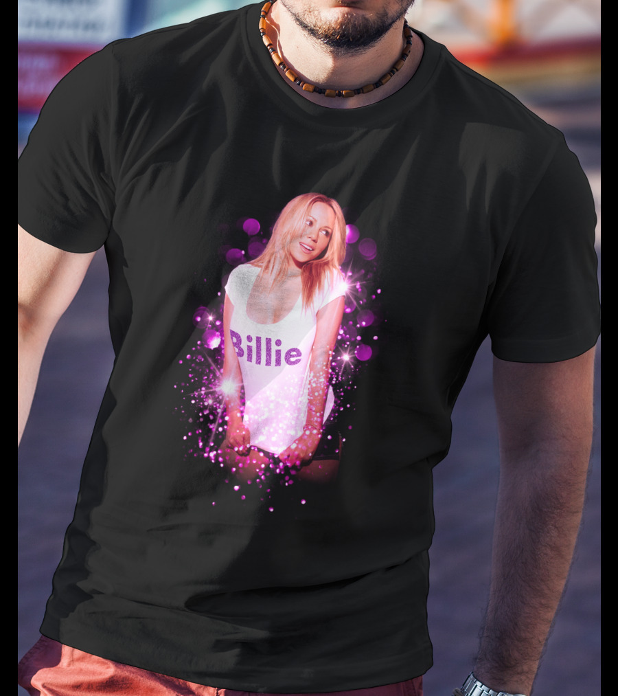 Billie Mariah Carey Sparkle Pop T-Shirt