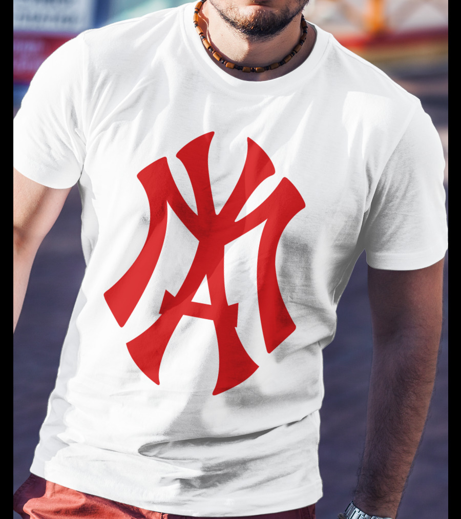 Young Astro Monogram Yankees T-Shirt