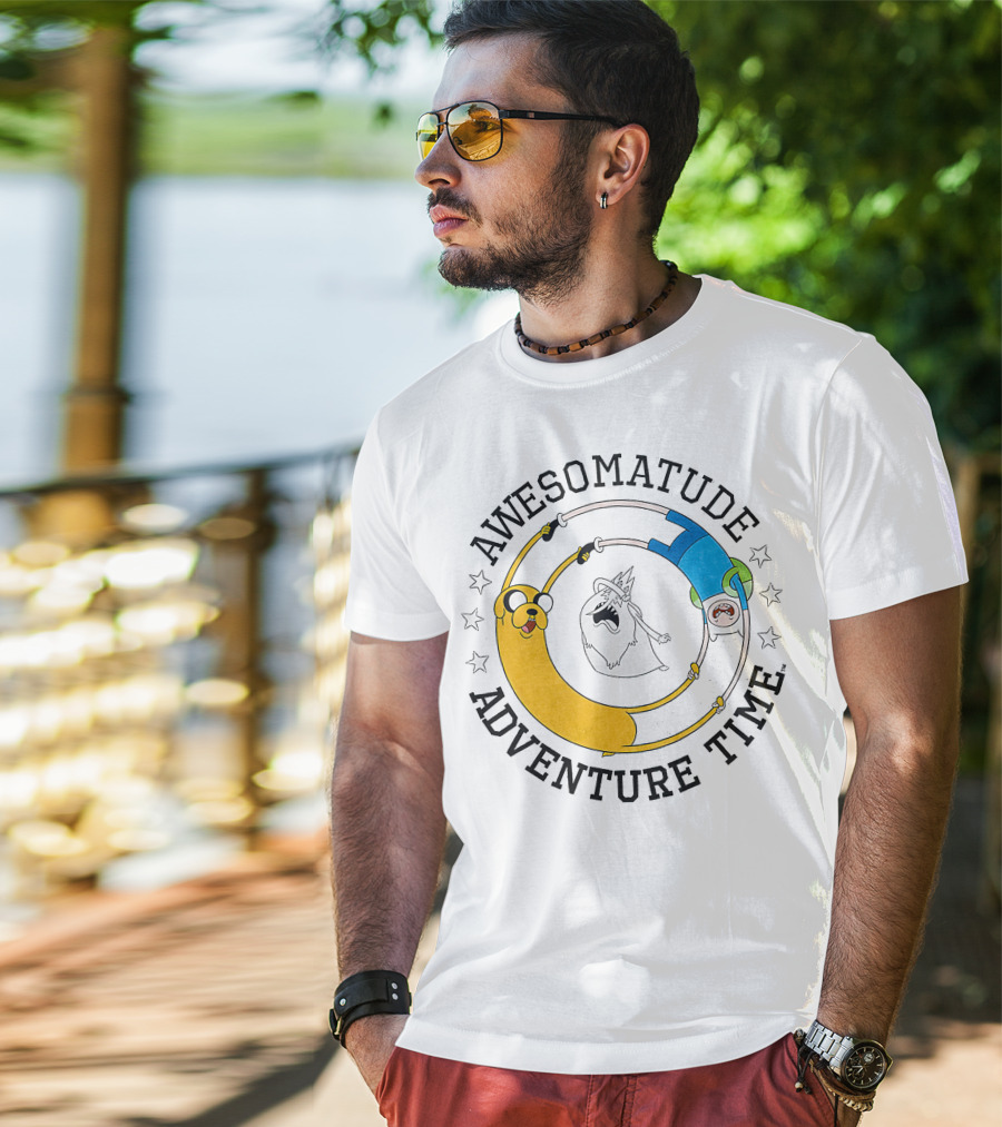 AWESOMATUDE ADVENTURE TIME T-Shirt