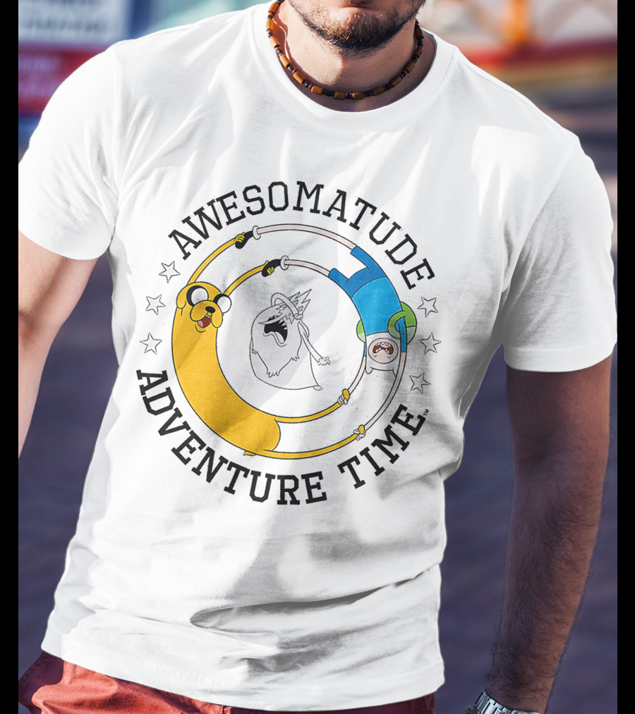 AWESOMATUDE ADVENTURE TIME T-Shirt
