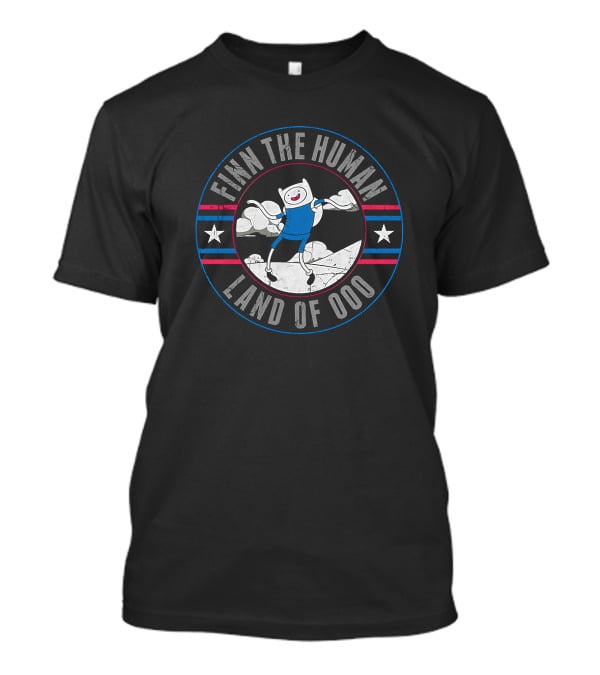 Finn The Human Land Of Ooo Adventure Time Merch T-Shirt