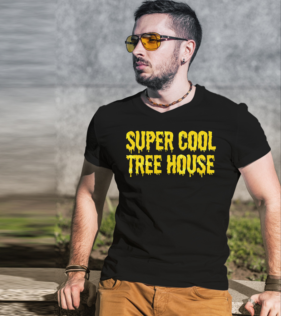 Super Cool Tree House Hood T-Shirt