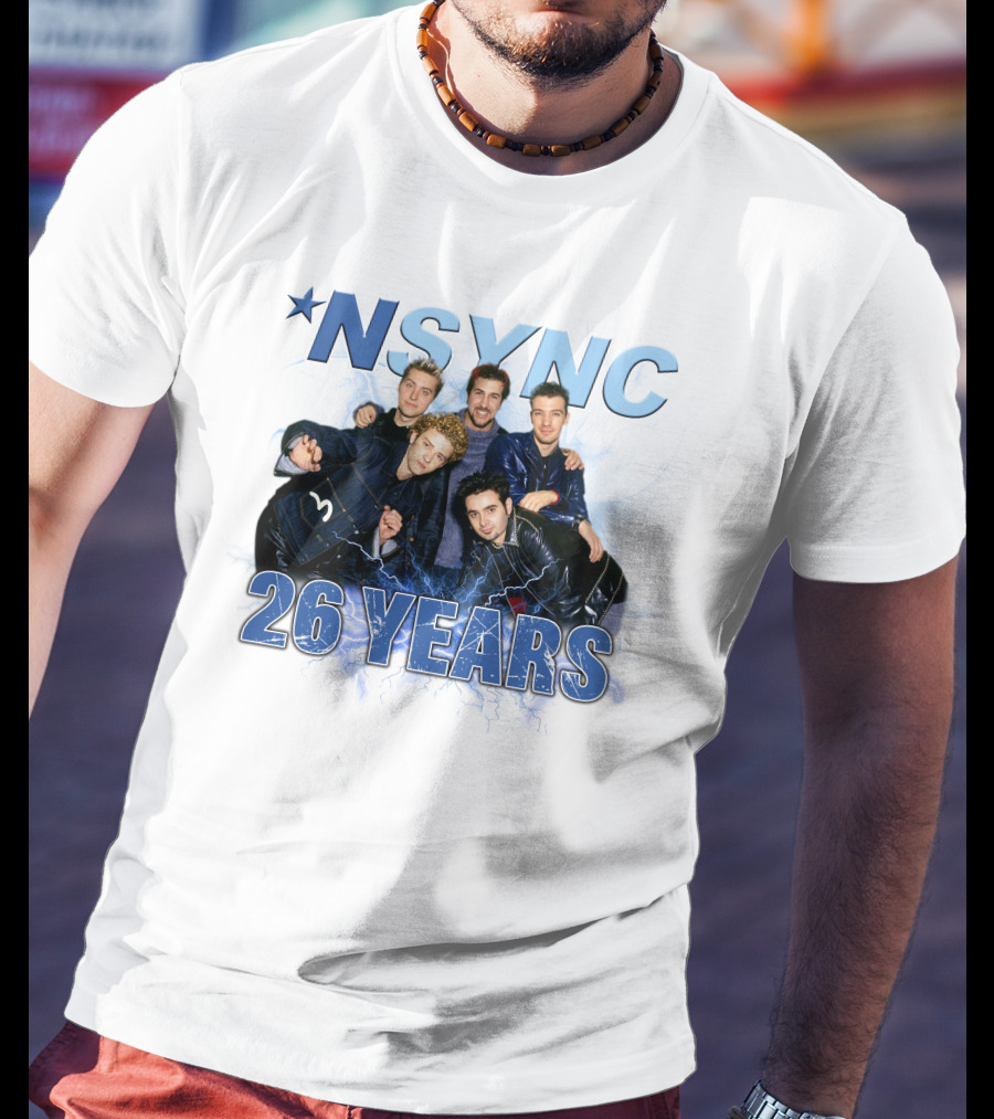 NSYNC 26 Years Old Navy T-Shirt