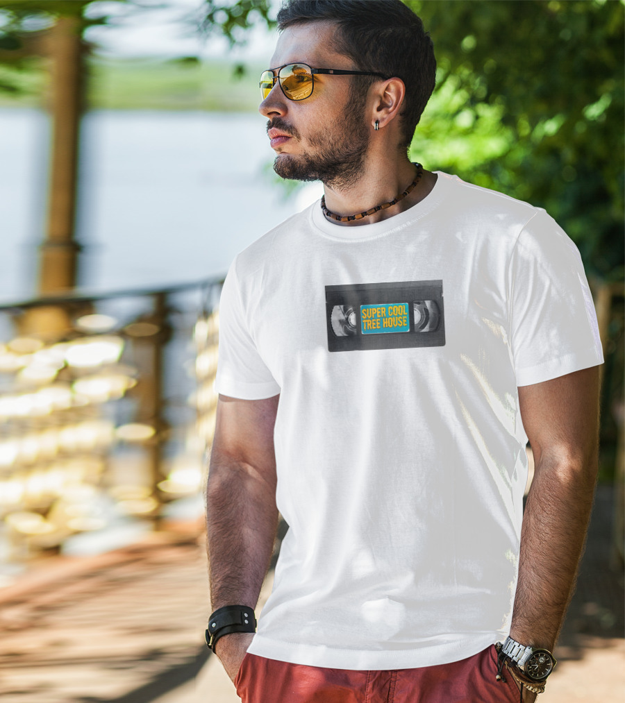 Super Cool Tree House VHS Vintage Nostalgia T-Shirt