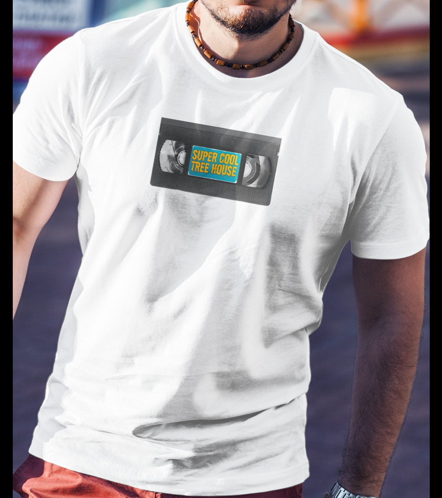 Super Cool Tree House VHS Vintage Nostalgia T-Shirt