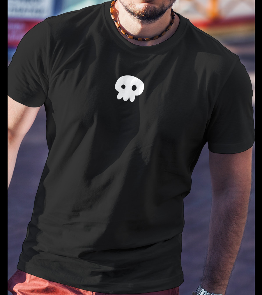 Seth Merch Skull оформление Black Top T-Shirt