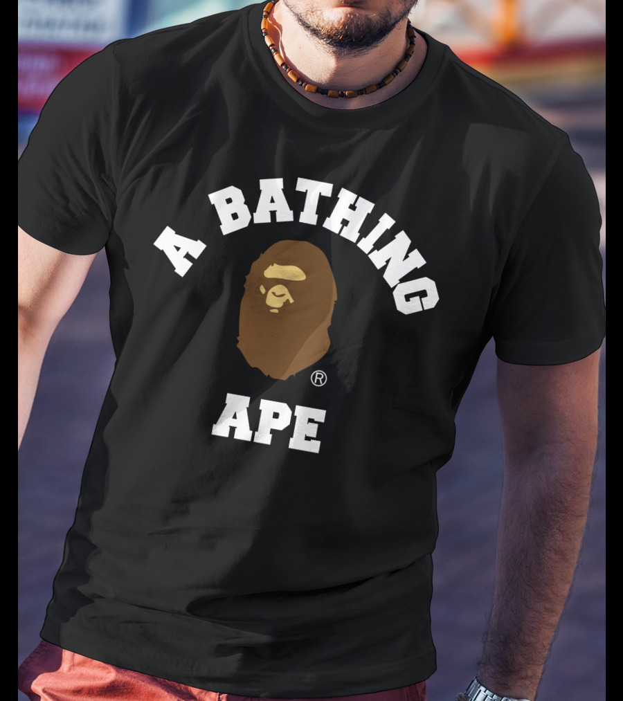 A Bathing Ape Apparel Iconic Logo Merchandise T-Shirt