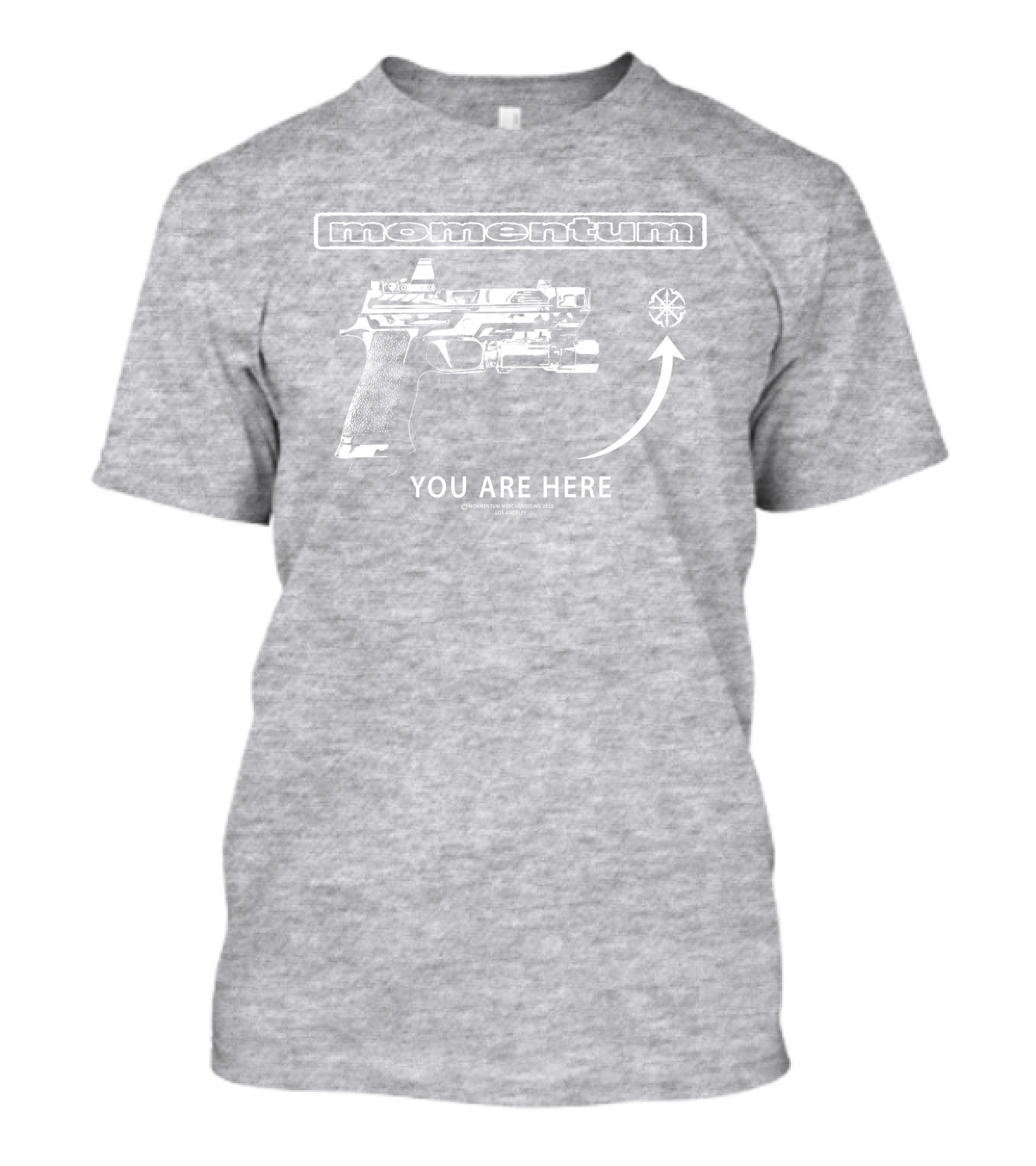 Momentum You Are Here Brass City Merch T-Shirt