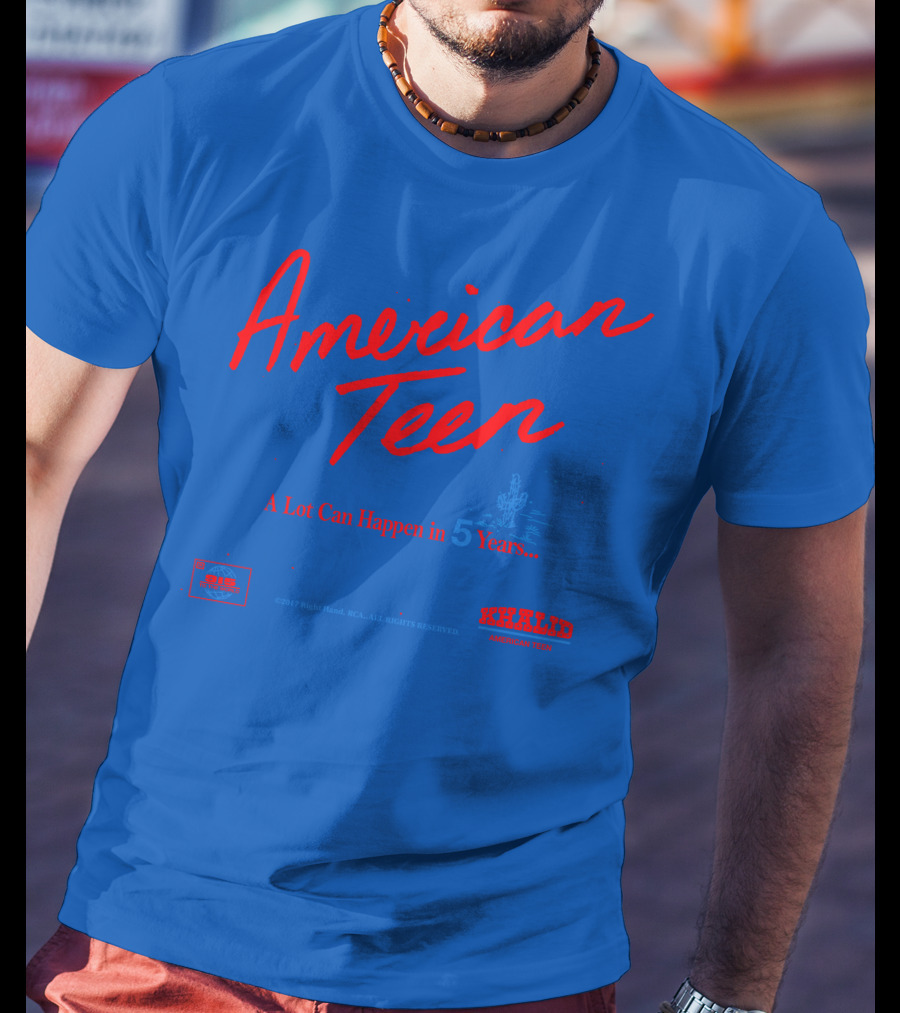 American Teen A Lot Can Happen In 5 Years Khalid Official Merch T-Shirt