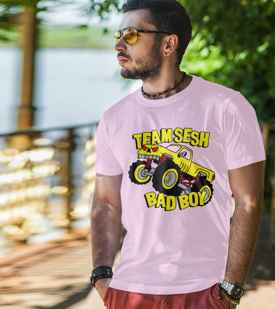 TEAMSESH BAD BOY Monster Truck T-Shirt