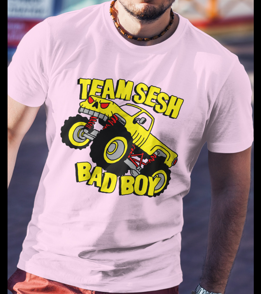 TEAMSESH BAD BOY Monster Truck T-Shirt