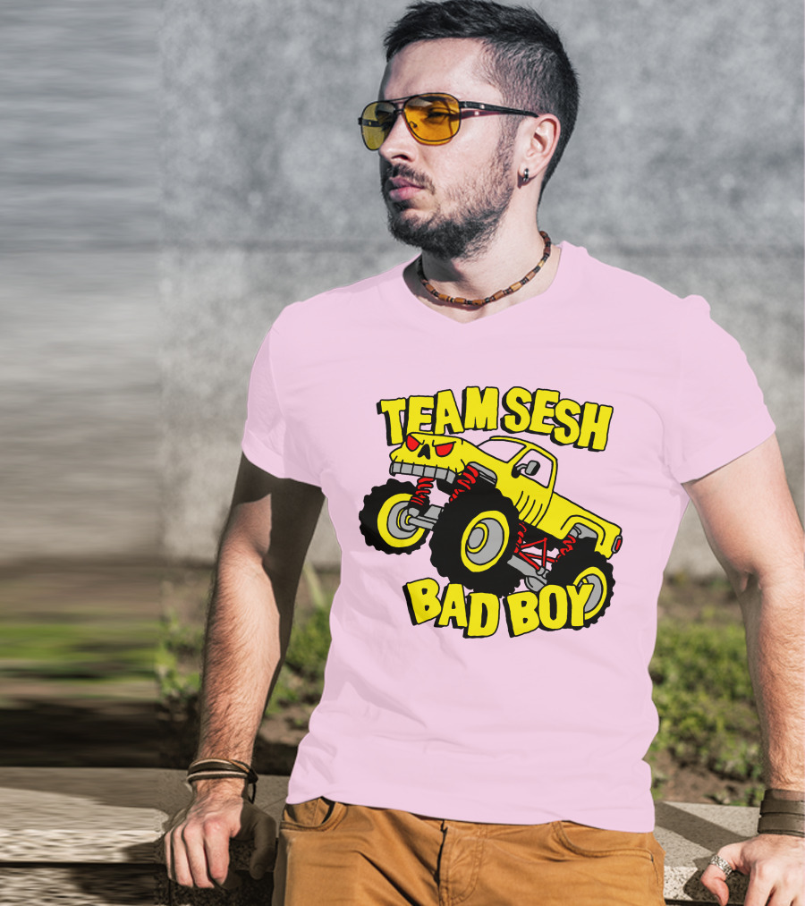 TEAMSESH BAD BOY Monster Truck T-Shirt