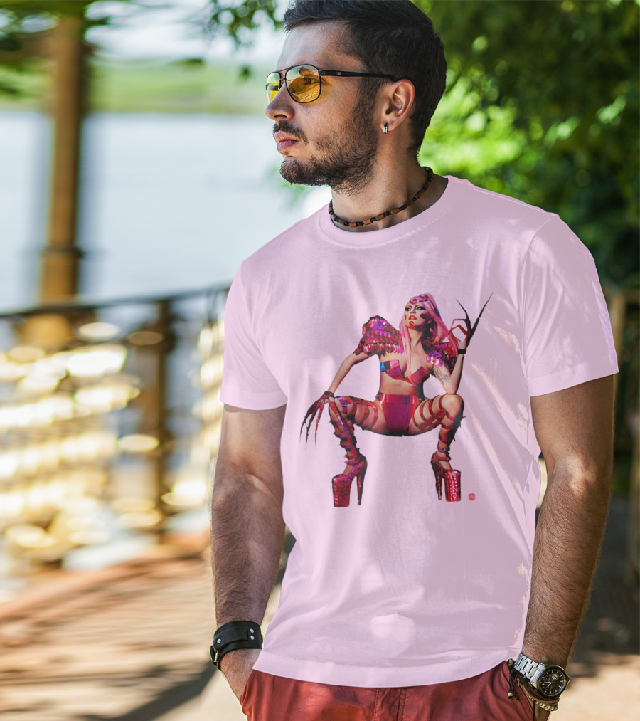Chromatica Pink Fashion Armor Power Look T-Shirt