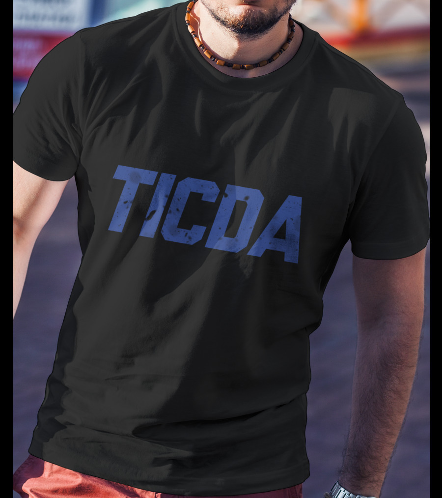 TICDA Grunge Muscle Tank T-Shirt