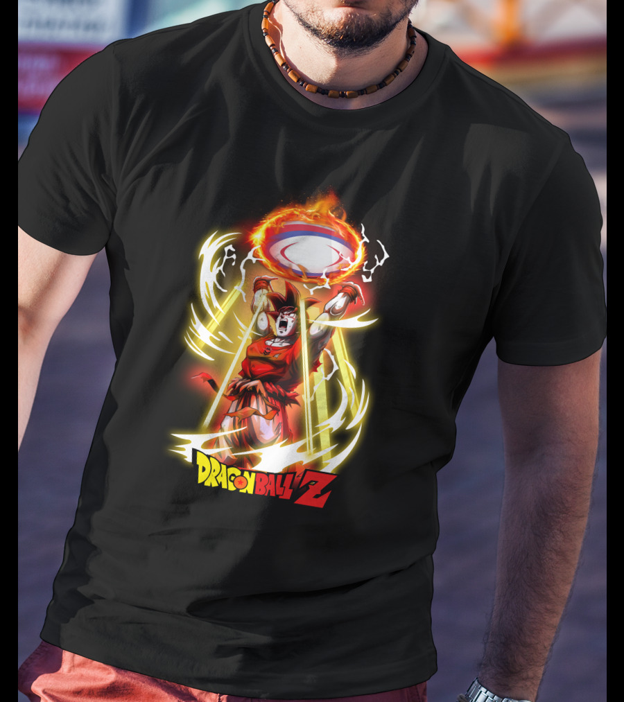 Dragon Ball Z Goku Spirit Bomb NRL Fans T-Shirt