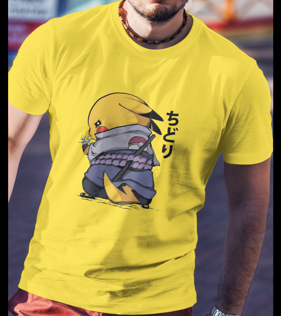 Pika Chidori Ninja Mashup For Fans T-Shirt