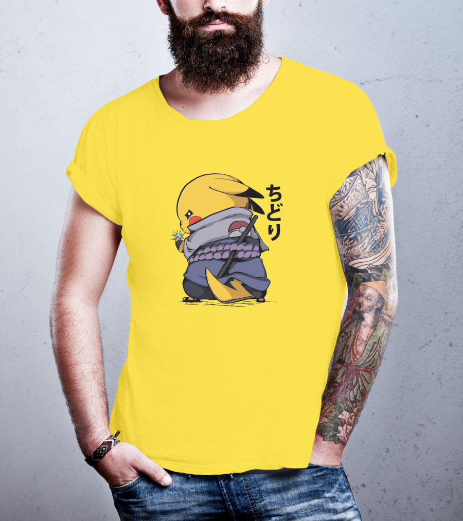 Pika Chidori Ninja Mashup For Fans T-Shirt