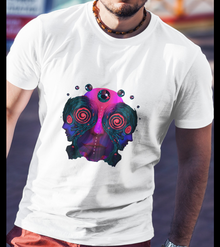 Rezz Beyond The Senses Psychedelic Faces T-Shirt