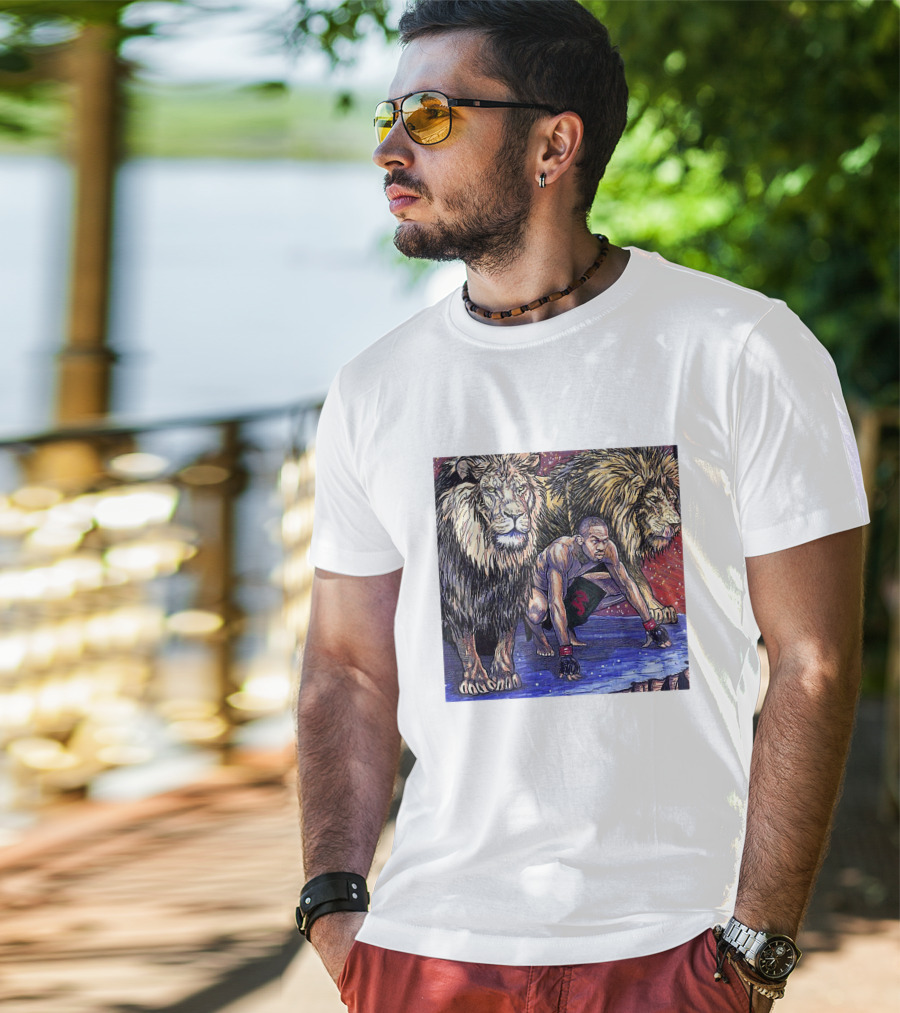 Jon Jones UFC Fighter Lion Pack Leader T-Shirt