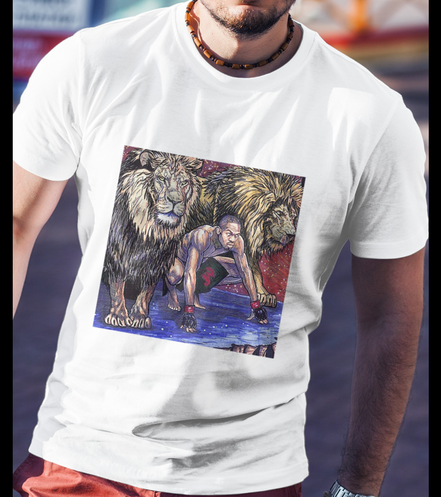 Jon Jones UFC Fighter Lion Pack Leader T-Shirt