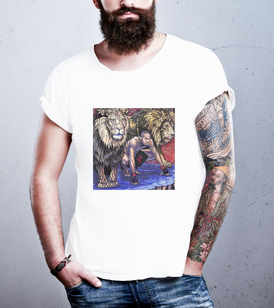 Jon Jones UFC Fighter Lion Pack Leader T-Shirt