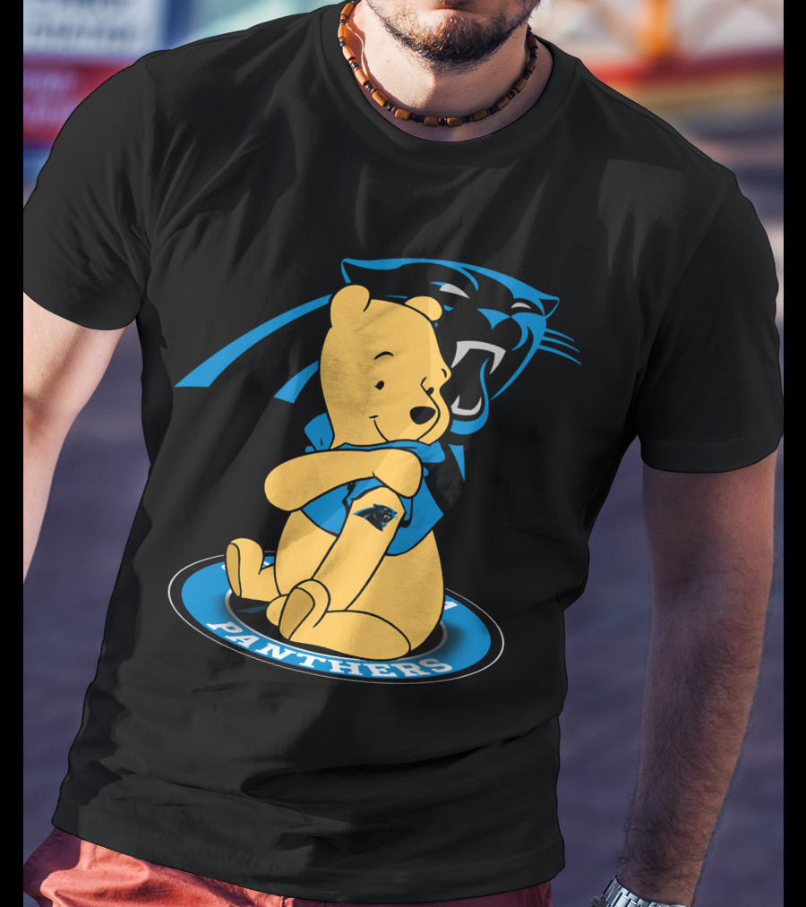Pooh Panthers Carolina Logo Fusion T-Shirt